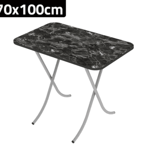 M828/2 Newal Siyah Katlanabilir Masa 70x100cm