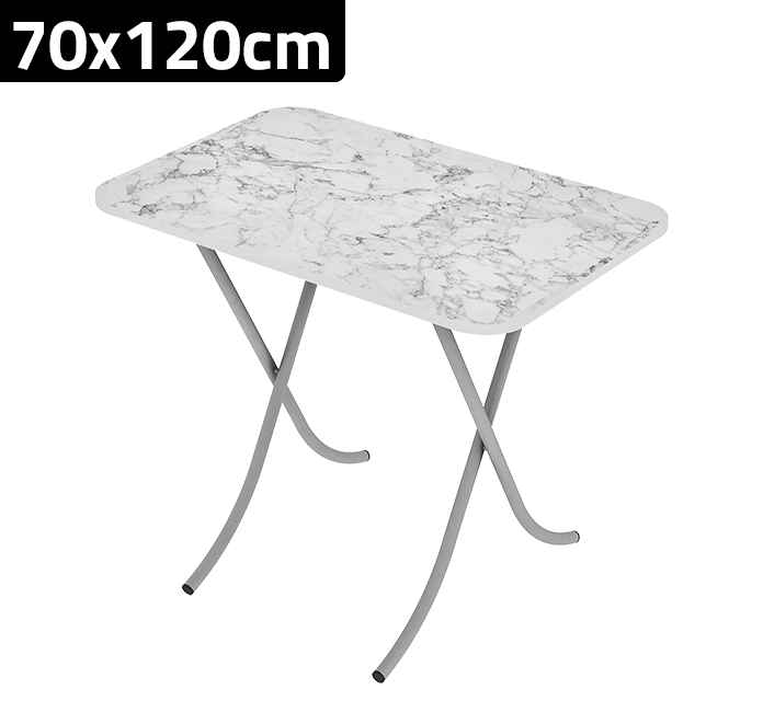 M829/1 Newal Beyaz Katlanabilir Masa 70X120Cm