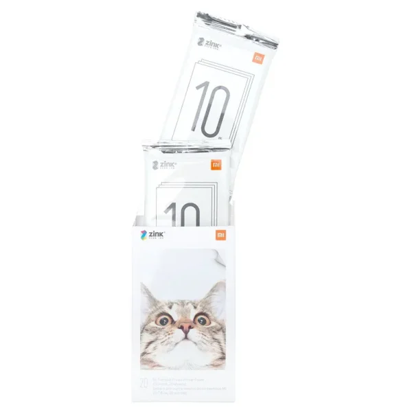 Mi Taşınabilir Fotoğraf Yazıcı Kağıdı 20 Yaprak-Mi Portable Photo Printer Paper 20 Sheets-Xiaomi-Kktc