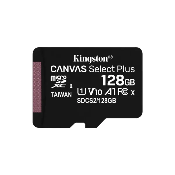 Microsdxc Hafıza Kartı Kingston Canvas Select Plus 128Gb A1 C10 + Adaptör-Κάρτα Μνήμης Microsdxc Kingston Canvas Select Plus 128Gb A1 C10 + Αντάπτορας-Xiaomi-Kktc