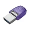 USB Flash Kingston 128GB DataTraveler microDuo 3C USBA + USBC - Mi
