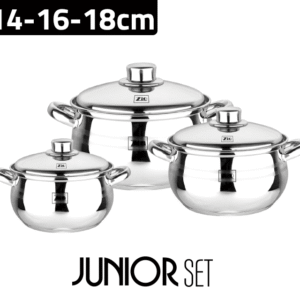 Z1018 Zio Klasik Tencere Seti (14-16-18cm)