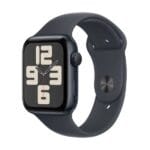 Apple Smartwatch SE GPS, Midnight Sport Band ile 40mm Midnight Alüminyum Kılıf - Orta/Büyük