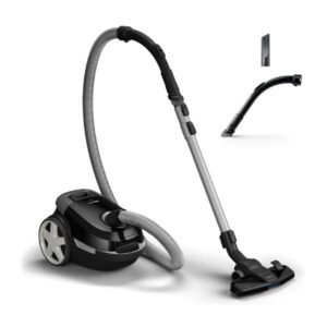 PHILIPS XD3112/09 Ηλεκτρική Σκούπα Με Σακούλα, Μαύρο