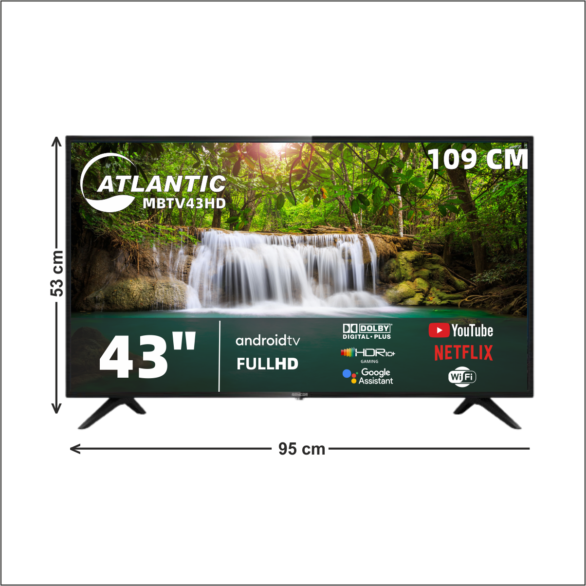 MBTV43HD Atlantic 43" Smart LED TV