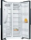 Bosch KAD93VBFP Serisi 6 Amerikan Yan Yana/A+ / 178,8 x 90,7 cm/436 kWh/Yıl /380 L Buzdolabı/Dondurucu 220 l/NoFrost/Süper Soğutma, Siyah, 533 L (EEK F)