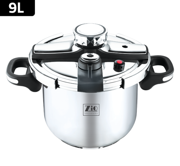 1653/9 Zio Yeni Nesil Düdüklü Tencere 9 Litre