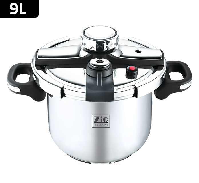 1653/9 Zio Yeni Nesil Düdüklü Tencere 9 Litre