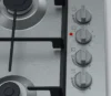 Bosch 3 Gaz 1 Elektrik Çelik kendinden çakmaklı ve gaz emniyetli Gaz ocağı