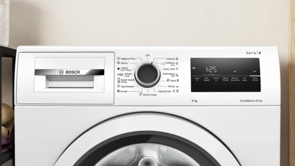 Bosch Seri 4 Çamaşır Makinesi, Ön Yüklemeli Tam Boy 8 Kg 1200 Rpm - Görsel 1