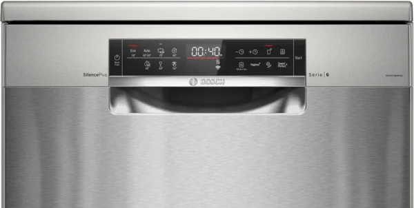Bosch Seri 6 Solo Bulaşık Makinesi 60 Cm Gümüş Paslanmaz Çelik Sms6Emi65Q - Görsel 4