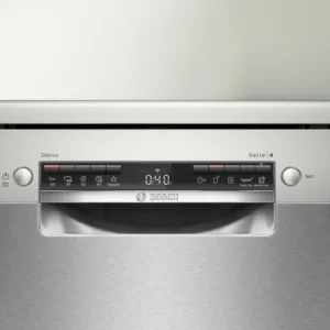 Bosch Seri 4 serbest duran bulaşık makinesi 60 cm Fırçalanmış çelik parmak izi önleyici SMS4IKI51Q