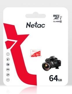 Bellek Netac P500 Eco 64Gb Microsdxc Nt02P500Eco-064G-S