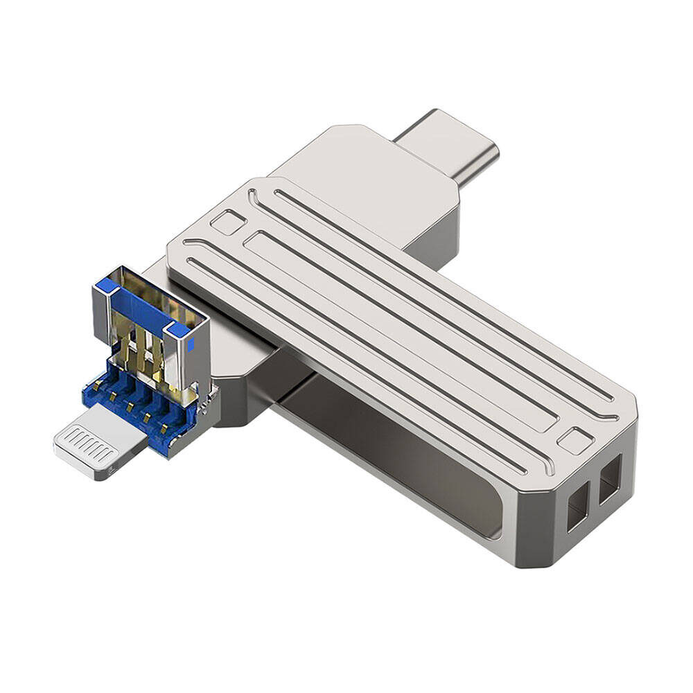 Bellek Wiwu Wi-Fd001 3In1 128Gb Usb-Type C-Lightning