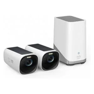 ANKER S330 EUFY (EUFYCAM 3) Akıllı Dış Mekan Kamera, Pil ile 2 Kameradan Oluşan Set
