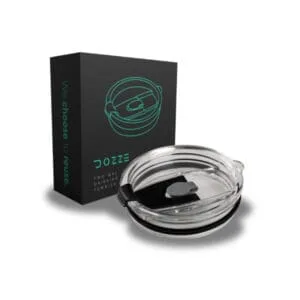 DOZZE Roamer Seyahat Termosu için Tumbler Kapağı, Siyah