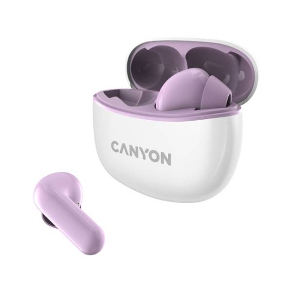 CANYON TWS-5 True Wireless Kulaklık, Mor