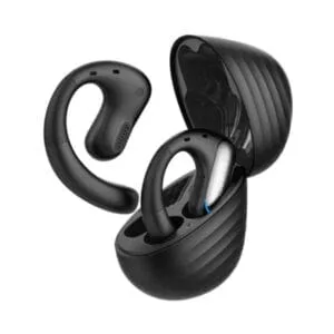 OPENROCK Pro Spor Gerçek Kablosuz Kulaklık, Siyah