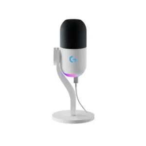 LOGITECH G YETI GX RGB Kablolu Oyun Mikrofonu, Beyaz