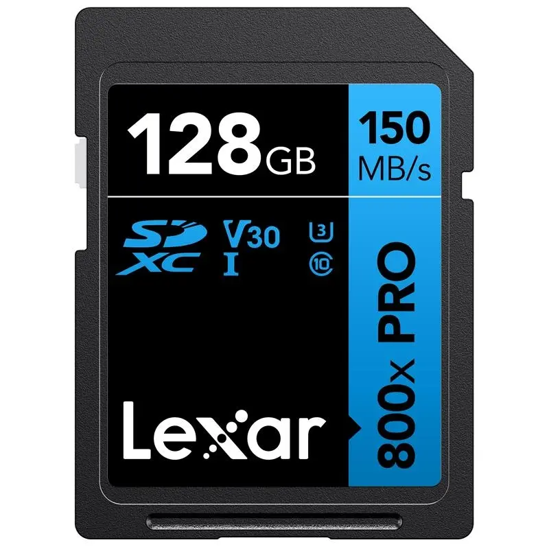 Lexar 128Gb Professional 800X Pro Sdxc Uhs-I Cards Up To 150Mb/S- 45Mb