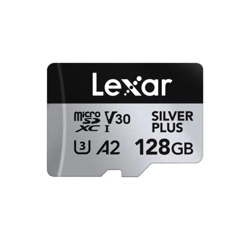 Lexar 128Gb Silver Plus Microsdxc Uhs-I 205Mb/S-100Mb/S C10 A2 V30