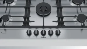 Bosch Seri 6 Gazlı Ocak 90 Cm Paslanmaz Çelik