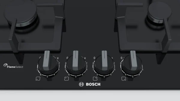 Bosch Seri 6 Gazlı Ocak 60 Cm Temperli Cam, Siyah Pph6A6B20 - Görsel 2