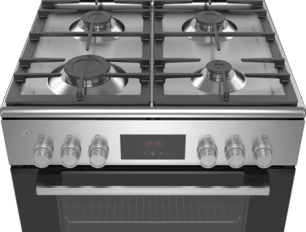 Bosch Seri 4 Bağımsız Gazlı Ocak Paslanmaz Çelik Hgb330E50Q - Görsel 2