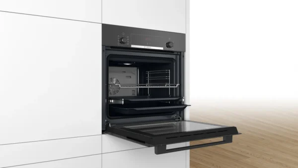 Bosch Hbf534Eb0Q Seri 4 Ankastre Fırın 60 X 60 Cm Siyah Hbf534Eb0Q - Görsel 3