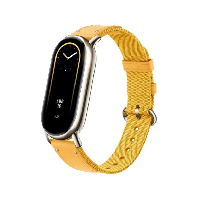 Xiaomi Akıllı Bant 8/9 Örgülü Kayış Sarı-Λουράκι Xiaomi Smart Band 8/9 Braided Strap Yellow-Xiaomi-KKTC