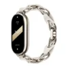 Xiaomi Akıllı Bant 8/9 Zincir Askı Beyaz-Λουράκι Xiaomi Smart Band 8/9 Chain Strap White-Xiaomi-KKTC