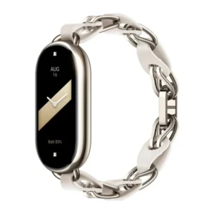 Xiaomi Akıllı Bant 8/9 Zincir Askı Beyaz-Λουράκι Xiaomi Smart Band 8/9 Chain Strap White-Xiaomi-KKTC