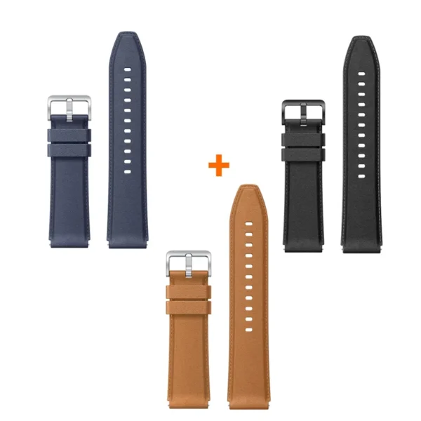 Xiaomi Deri Kayış Kombosu (22Mm)-Xiaomi Leather Straps Combo (22Mm)-Xiaomi-Kktc
