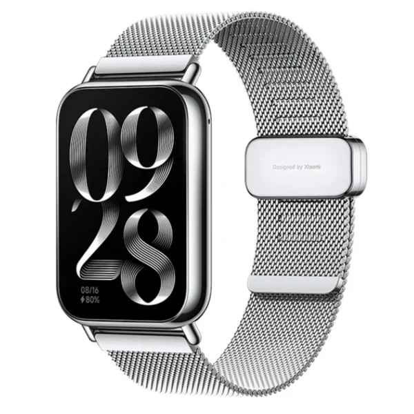 Xiaomi Milanese Qrelease Kayış Gümüş (22Mm)-Xiaomi Milanese Qrelease Strap Silver (22Mm)-Xiaomi-Kktc