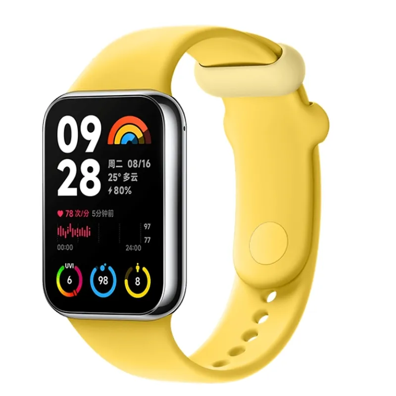 Xiaomi Qrelease Tpu Kayış Sarı-Xiaomi Qrelease Tpu Strap Yellow-Xiaomi-Kktc