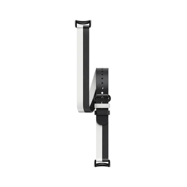 Xiaomi Smart Band 8/9 Çift Sarma Kayış Siyah Ve Beyaz-Λουράκι Xiaomi Smart Band 8/9 Double Wrap Strap Black And White-Xiaomi-Kktc