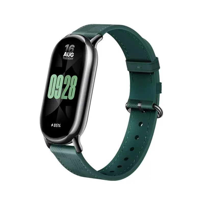 Xiaomi Smart Band 8/9 Damalı Askı Yeşil-Λουράκι Xiaomi Smart Band 8/9 Checkered Strap Green-Xiaomi-Kktc