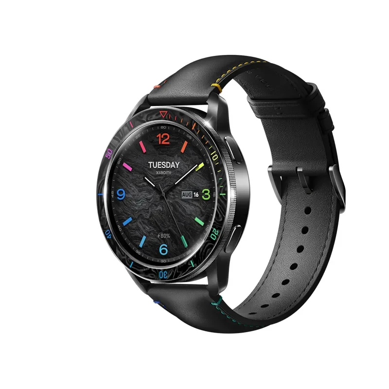 Xiaomi Watch Çerçeve Ve Kayış Gökkuşağı-Xiaomi Watch Bezel And Strap Rainbow-Xiaomi-Kktc
