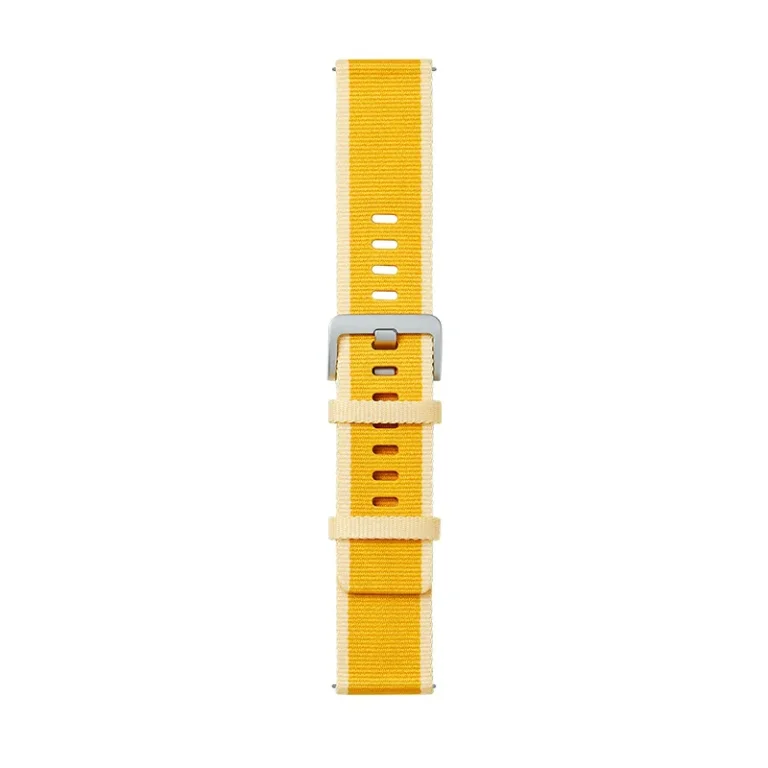 Xiaomi Watch S1/S1 Active/S1 Pro Örgülü kayış Sarı (22mm)-Xiaomi Watch S1/S1 Active/S1 Pro Braided strap Yellow (22mm)-Xiaomi-KKTC