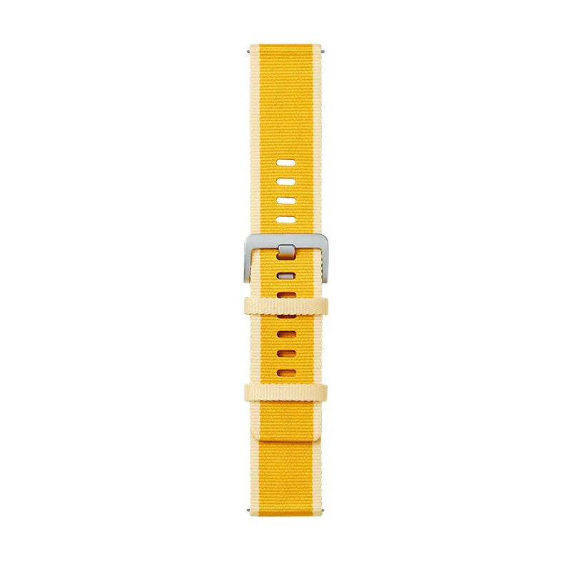 Xiaomi Watch S1/S1 Active/S1 Pro Örgülü Kayış Sarı (22Mm)-Xiaomi Watch S1/S1 Active/S1 Pro Braided Strap Yellow (22Mm)-Xiaomi-Kktc