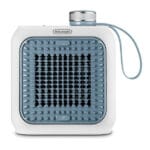 DELONGHI HFX10B03.LB Kapsül Masaüstü Fan Isıtıcı, Mavi/Beyaz