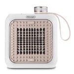 DELONGHI HFX10B03.PK Kapsül Masaüstü Fan Isıtıcı, Pembe/Beyaz