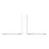 APPLE MC7W4GR/A MacBook Air M2 Dizüstü Bilgisayar 13.6", Starlight - Görsel 3