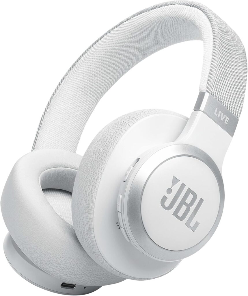 Kulaklik Jbl Live 770Bt Nc Bluetooth Beyaz
