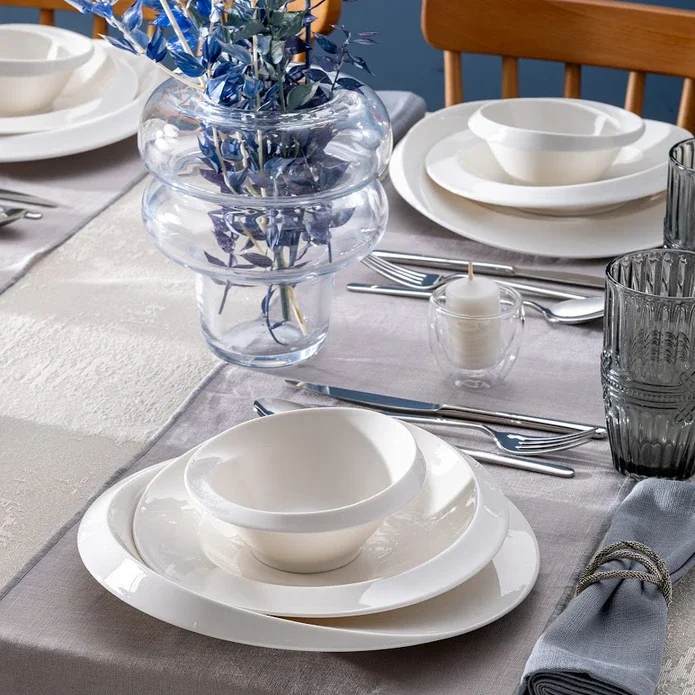 Evren 18 Parça 6 Kişilik Yemek Takımı