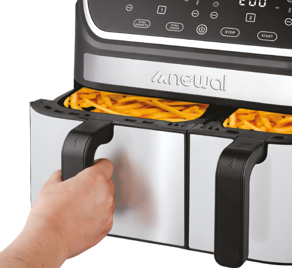 Fry5225 Newal Dokunmatik Double Airfryer 9L - Görsel 4