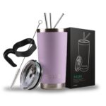 DOZZE Explorer Termos Seyahat Bardağı 590ml, Soluk Mor