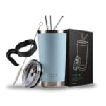 DOZZE Explorer Termoslu Seyahat Bardağı 590ml, Açık Mavi