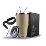 DOZZE Gezgin Termos 880ml, Badem Bej