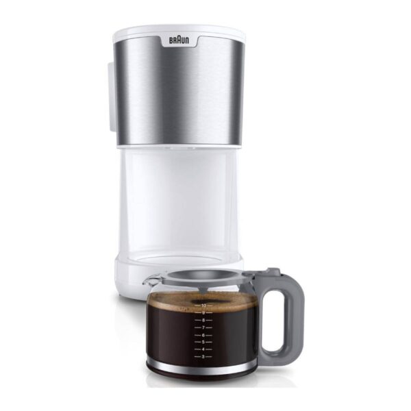 Braun Kf1500Wh Filtre Kahve Makinesi, Beyaz - Görsel 3
